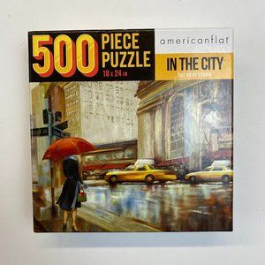 Americanflat In The City Art By Pi Studio Puzzle